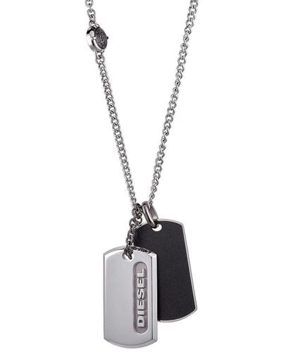 DIESEL Necklace For - White