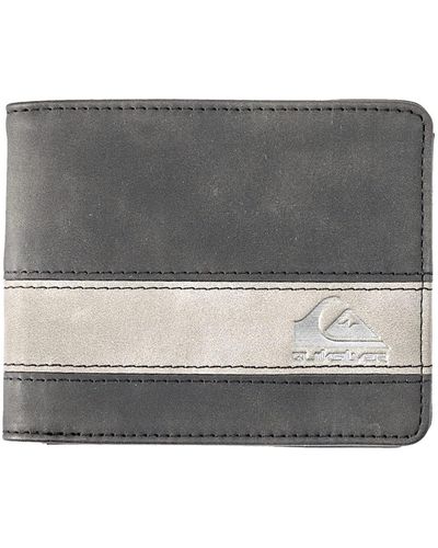 Quiksilver Tri-Fold Wallet for - Dreifach faltbares Portemonnaie - Männer - M - Grau