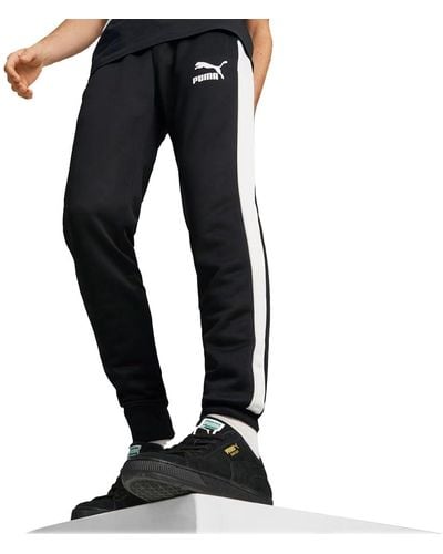 PUMA Pantalon De Survêtement Iconic T7 - Noir