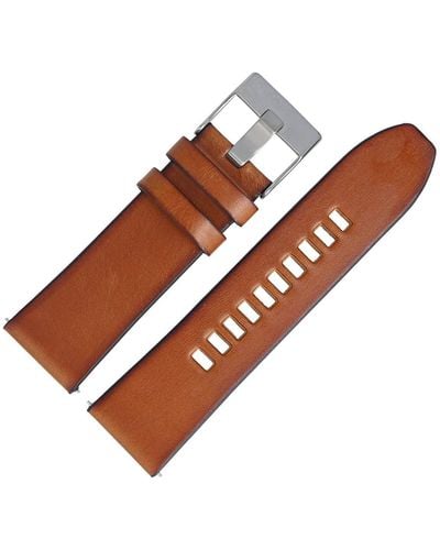 DIESEL Uhrband Wechselarmband LB-DZ4343 Original Ersatzband DZ 4343 Uhrenarmband Leder 26 mm Braun