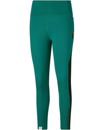 PUMA Out Foundation Athletic 7/8 Tights - Green