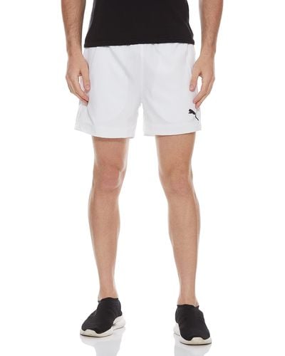 PUMA S Woven Shorts 5 White Xxl - Black