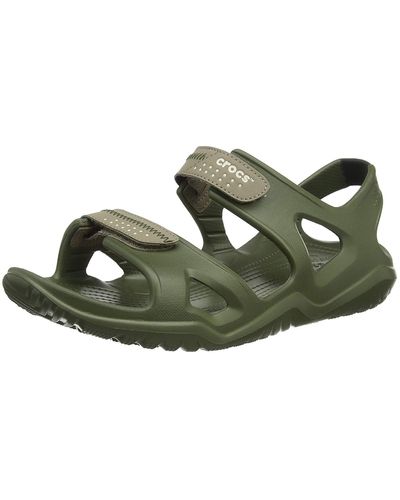 Crocs™ Swiftwater River Sandal M - Verde