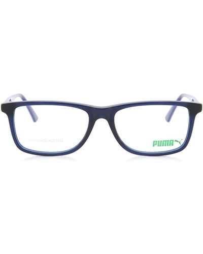 PUMA Eyeglasses PJ 0020 O- 006 BLUE/LIGHT-BLUE - Schwarz