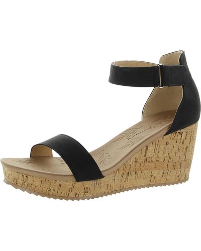 Chinese Laundry Cl By Kaya Wedge Sandal - Black