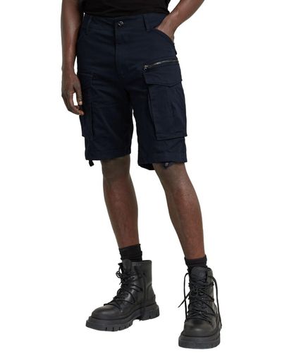 G-Star RAW Rovic Zip Relaxed Shorts Donna - Nero