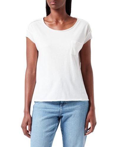 Marc O' Polo Shirt – Basic Top – Relaxed Fit – Organic Cotton Größe: - Weiß