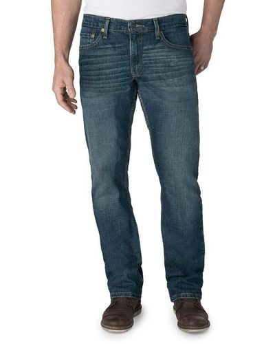Signature by Levi Strauss & Co. Gold Label Regular Straight Fit Jeans - Blue