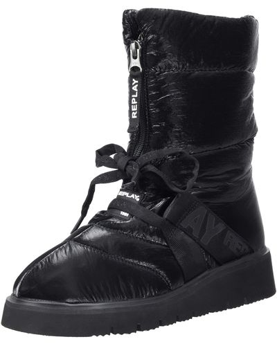 Replay Melrose Zip Fashion Boot - Black