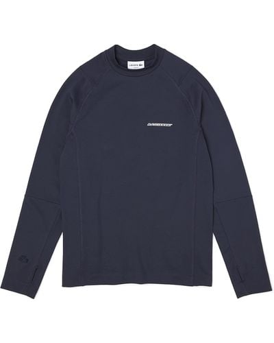 Lacoste Th6703 T-shirt & Turtle Neck Shirt - Blauw