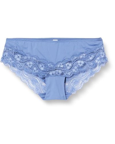 Triumph Lovely Micro Hipster Tailleslip Voor - Blauw