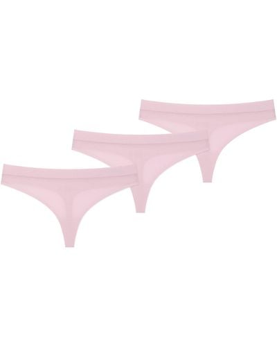 New Balance S Breathe Thong Panty 3-pack - Pink