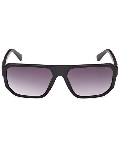 Guess GU0012402B59 s UV Protected Metal Sunglasses Sonnenbrille - Schwarz