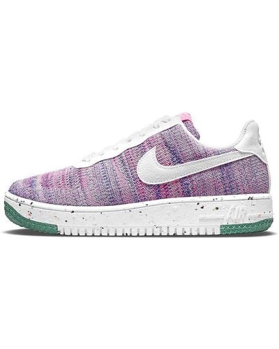 Nike W AF1 Crater Flyknit - Lila