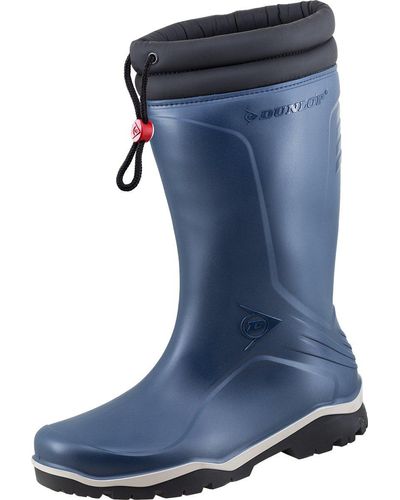 Dunlop Boots Thermostiefel Blizzard Wintergummistiefel für und - Blau