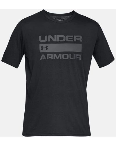 Under Armour Team Issue Wordmark Short-sleeve T-shirt - Black
