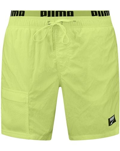 PUMA Utility Mid Board Shorts - Groen