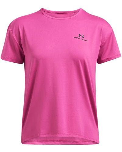 Under Armour T-Shirt UA Rush Energy pink