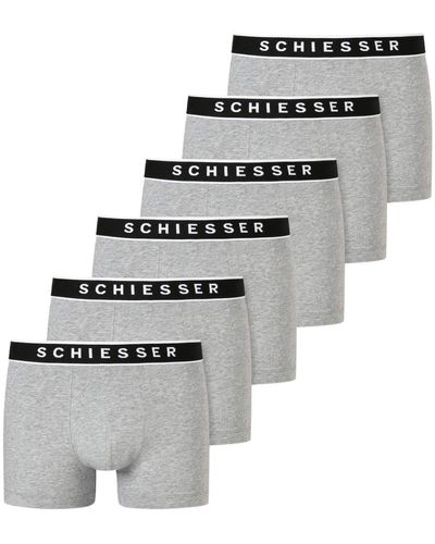 Schiesser Shorts/Pants - 173983-6er - Mehrfarbig