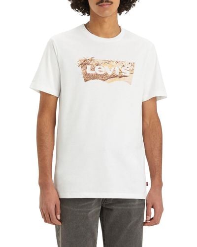 Levi's Graphic Crewneck Tee T-shirt - White