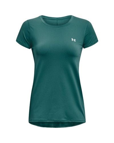 Under Armour Heatgear Short Sleeve T-shirt, - Green