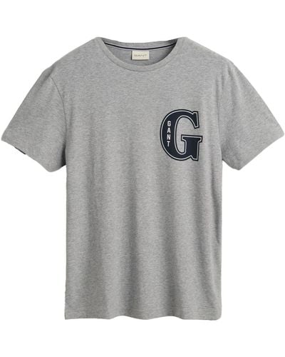 GANT G Graphic T-shirt - Grey