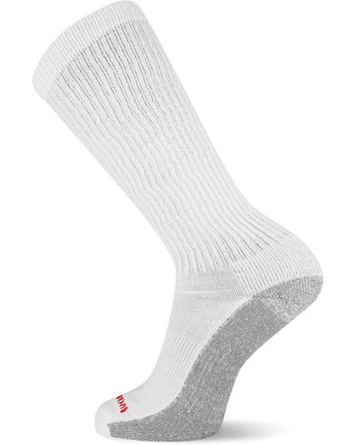 Wolverine Cotton Comfort Over The Calf 6 Pair Pack - White