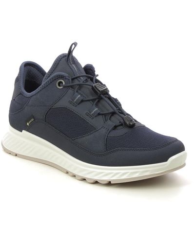 Ecco Exostride Gore Navy S Walking Shoes 835333-51647 - Blue