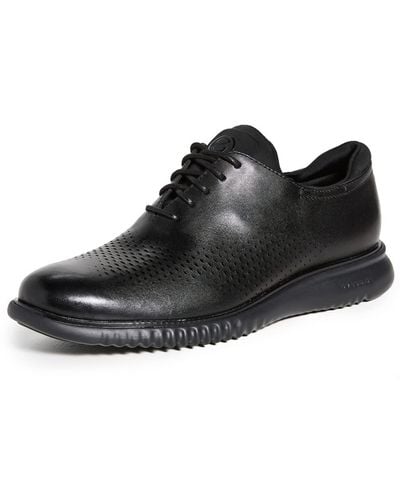 Cole Haan 2.0 Zerogrand Laser Wing Oxford, Leather/black, 13 Wide Us