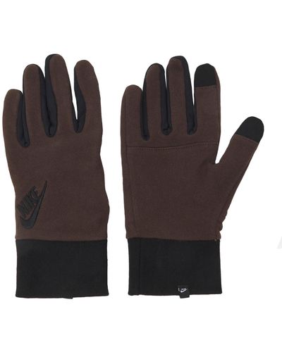 Nike M Lg Club Fleece 2.0 Handschoenen In De Kleur Barok Brown/black/black - Meerkleurig