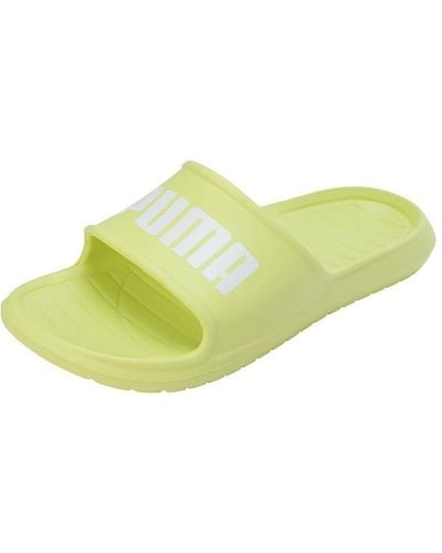 PUMA Adults Divecat V2 Lite Slide Sandals - Green