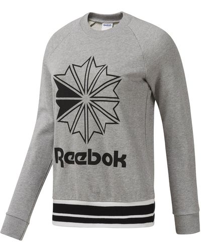 Reebok Ac Ft Crew Sweatshirt Voor - Grijs