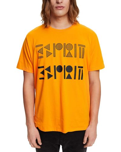 Esprit 102ee2k303 T-Shirt - Orange