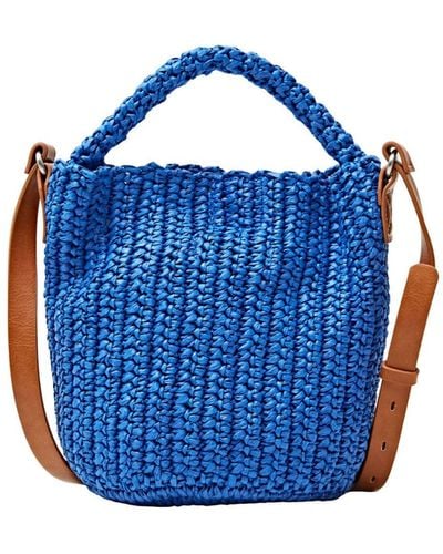 Esprit 044ea1o308 Shoulder Bags - Blue
