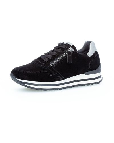 Gabor Low-Top Sneaker - Schwarz