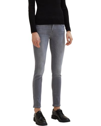 Tom Tailor Kate Skinny Jeggings Jeans mit Superstretch - Schwarz