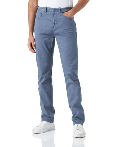 Springfield Slim 5 Bolsillos Color Pantalones - Azul
