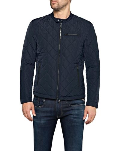 Replay M8000 .000.83110 Blouson - Bleu