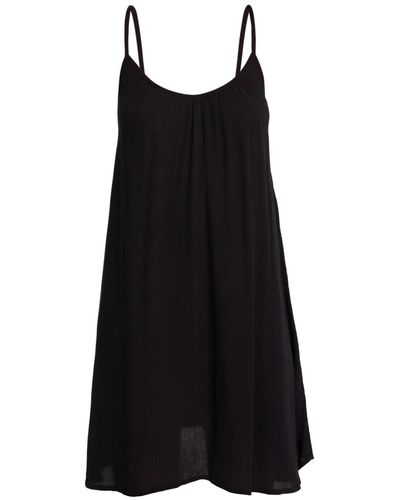 Roxy Beach Mini Dress for - Robe de Plage Courte - - L - Noir