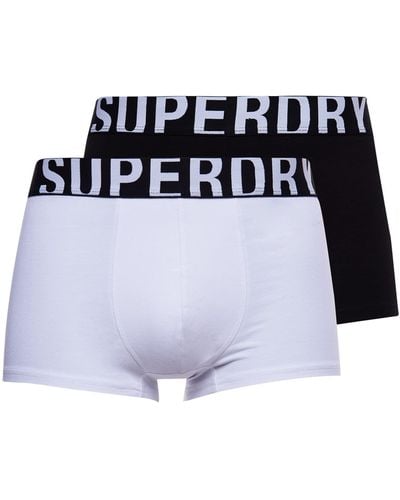 Superdry S DUAL Logo Double Pack Trunks - Mehrfarbig