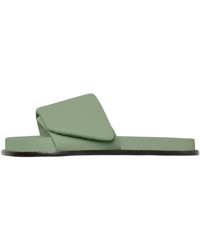 Vero Moda Leather Sandal S Sandals Reseda 6 - Green