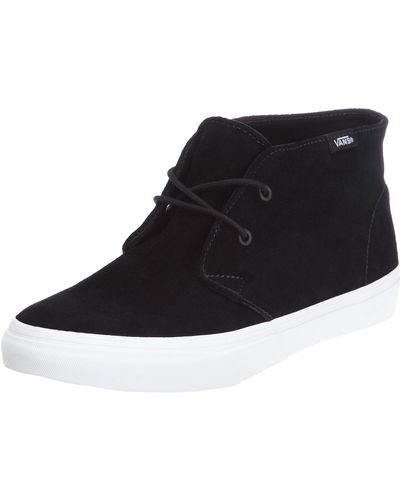 Vans Chukka Delgado Alto Deportivo Nuevo Zapatos. - Negro