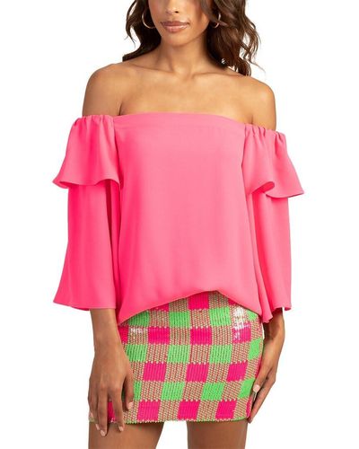 Trina Turk Excited Top - Pink