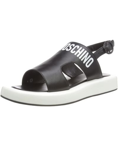 Love Moschino Sandalo Sandals - Black