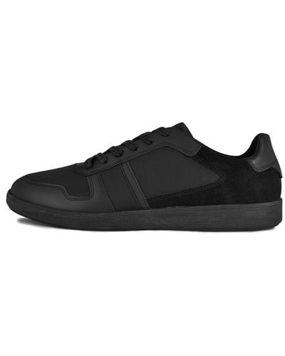 Calvin Klein S Up Mix Trainers Lace Up Cushioning Black 10