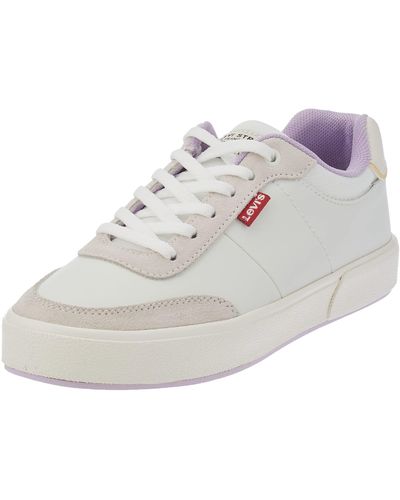 LEVIS Zapatillas Casual Blancas Mujer - PERA LIMONERA