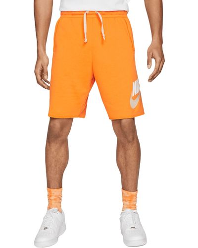 Nike Shorts da Uomo Alumni Arancione Taglia M cod DM6817-886