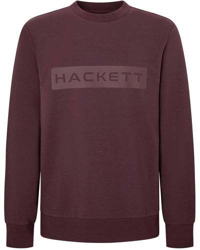 Hackett Essential SP Crew Sweatshirt - Lila