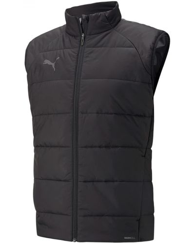 PUMA Team League Vest Voor - Zwart
