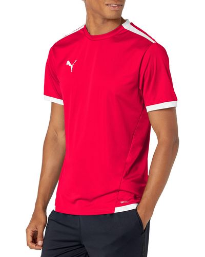 PUMA Jerseyteamliga 'camiseta Teamliga T-shirt - Rood